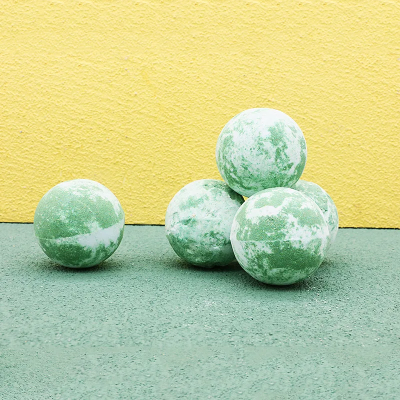 100g Green light forest bath salt ball multi bubble essential
