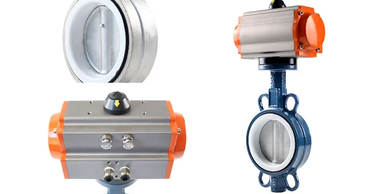 Factory Manufacturing Manual Industrial Water Treatment Stainless Steel Rubber Seal Butterfly Water Valves pipe valve refaced