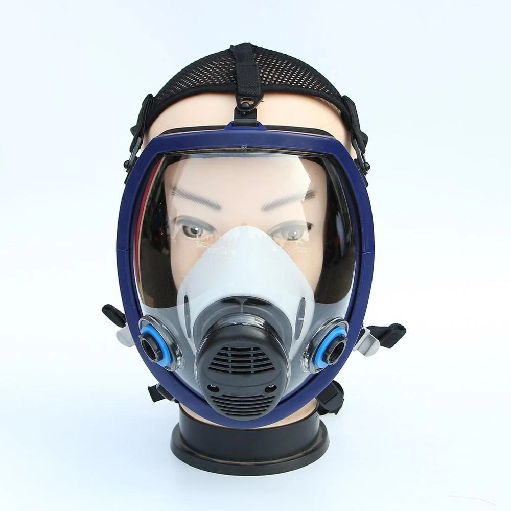 Chemical Carbon Monoxide Gas Mask 6800 Half Gas Mask Filters Acid Dust Respirator Paint Pesticide Spray Silicone No For