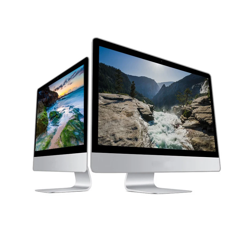 Заводская цена 21 5 дюйма новый стиль графический компьютер Core I3 I5 I7 HD AIO ноутбуки моноблоки для бизнеса офиса настольного компьютера все в