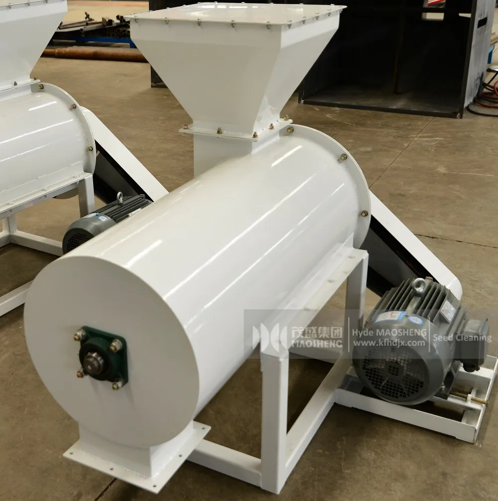 Wheat awner husker sheller de-bearder machine