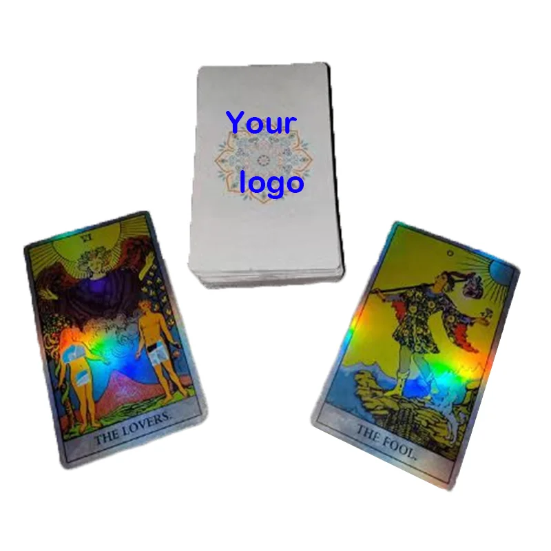 Custom one piece trading card game yugioh cards holographic yugioh oracle cards with guidebook
