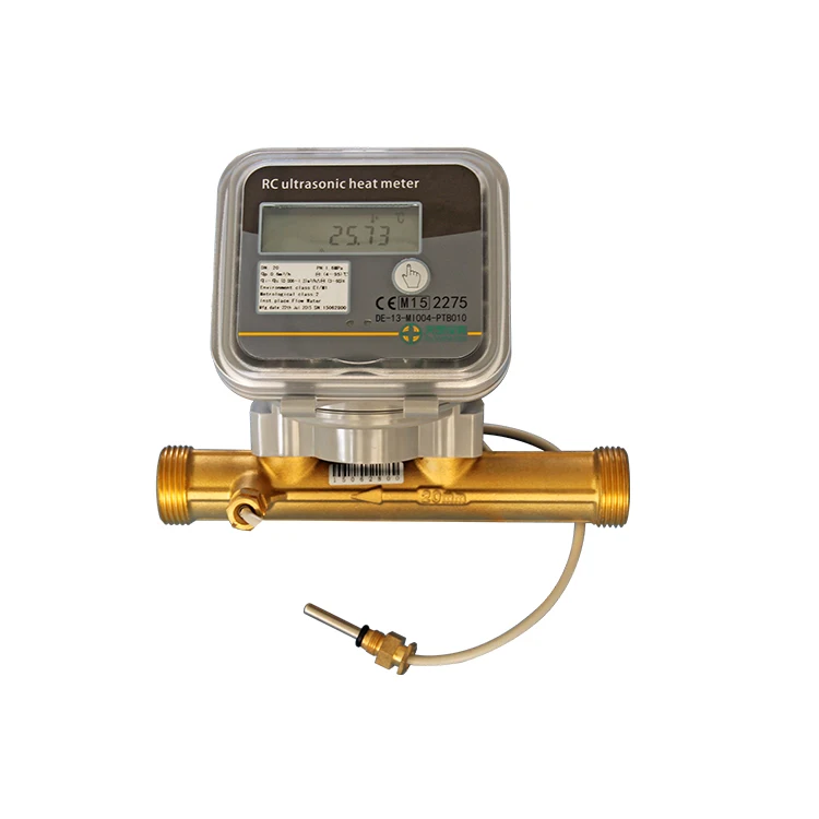 Low-price and durable heat meter for heat measurement Ultrasonic portable heat meter DN15-DN40 integrated RC8 water meter