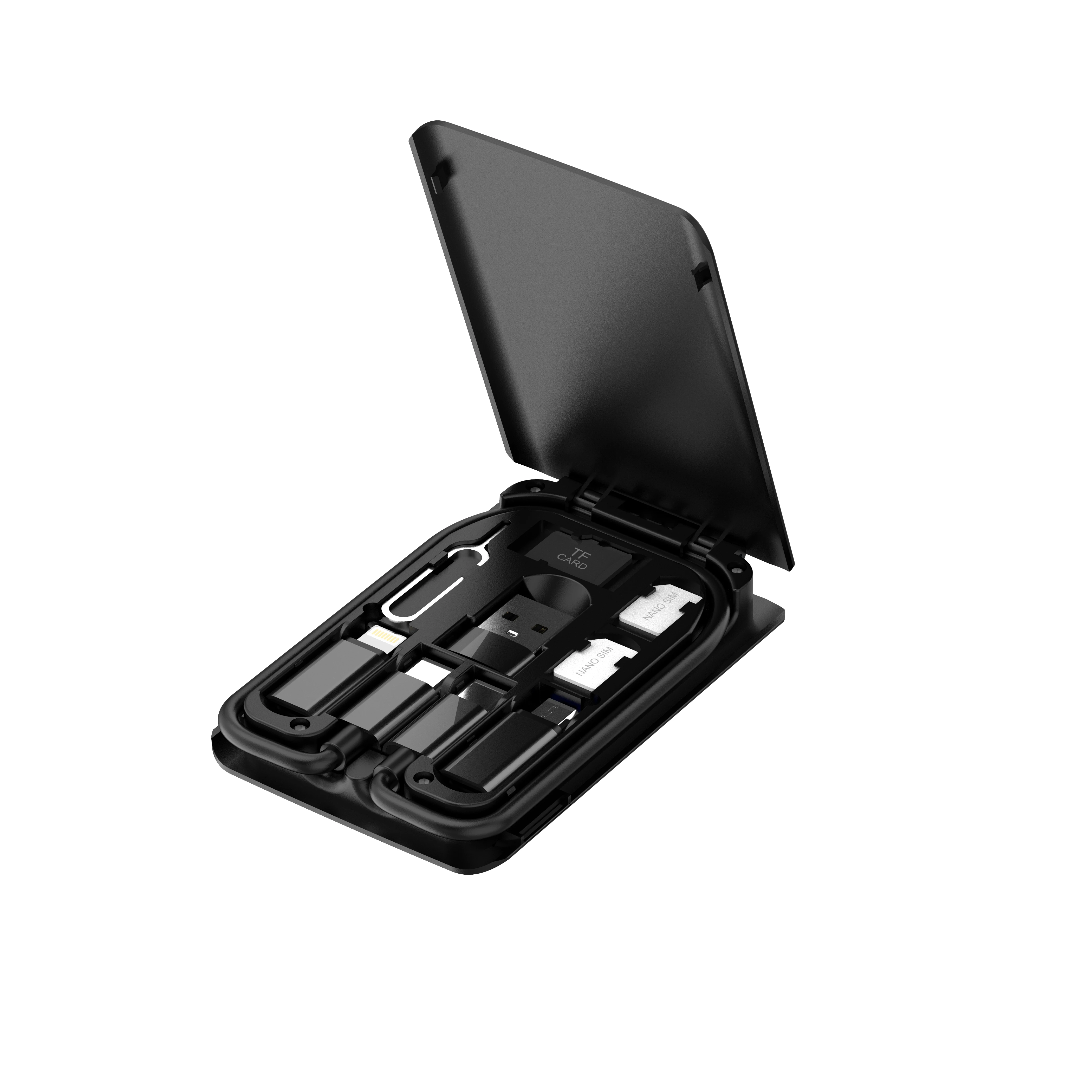 
Fast pd Chargeing Muilt-charging Cable Type-c To Type-c Micro Phone adapter 6 in1 Data line box Mobil Phone Usb Cables for Phone 