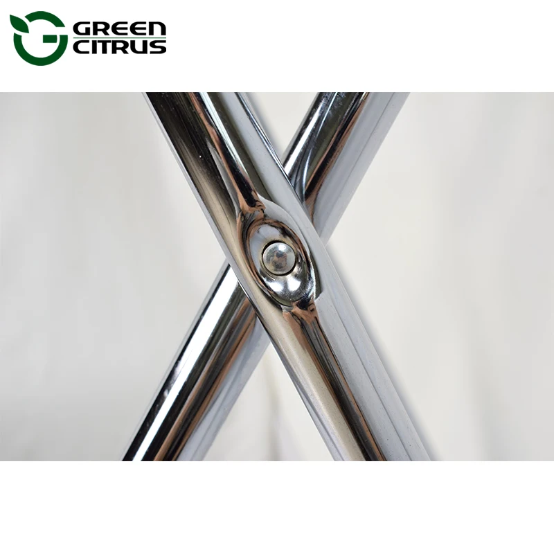 Silver Stainless Steel Hotel Room Luggage Rack Dubai Hotel Luggage Racks