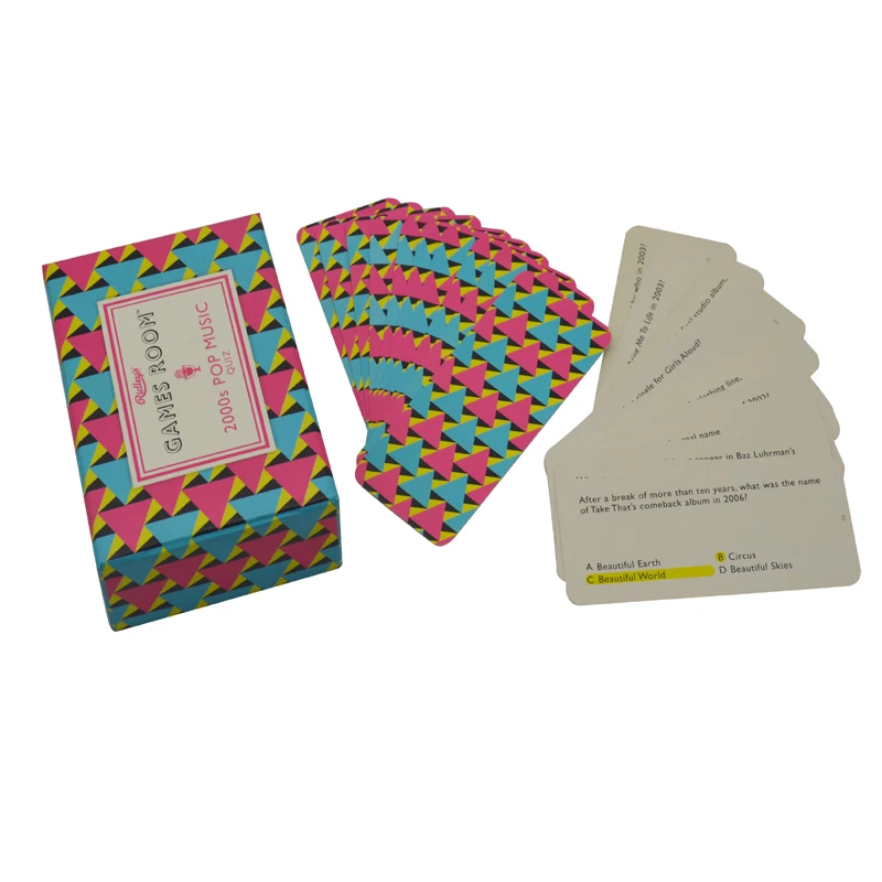 2025 профессиональный производитель карточных игр с графической печатью в Шэньчжэне