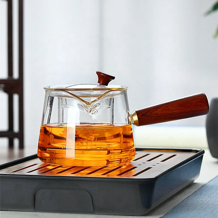 
Tableware 500ml Pyrex Glass Tea Pot Heat Resistant Borosilicate Glass Teapot 