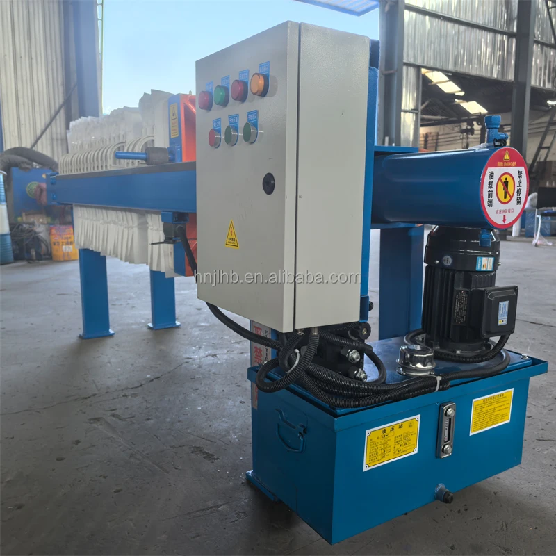 10 M2 Hydraulic Press Automatic Pressure Holding Filter Press Equipment