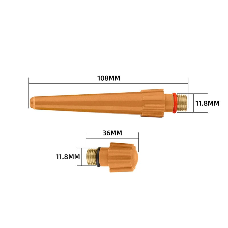 Argon arc welding QQ300 welding touch 300A gun tail/long tail/short tail argon arc welding tungsten needle top cap accessories