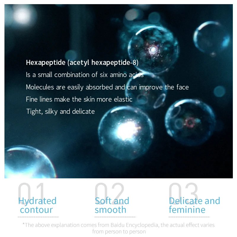 IMAGES hot selling Six peptide Anti-wrinkle Anti Aging Skin beauty moisturizing Face Cream