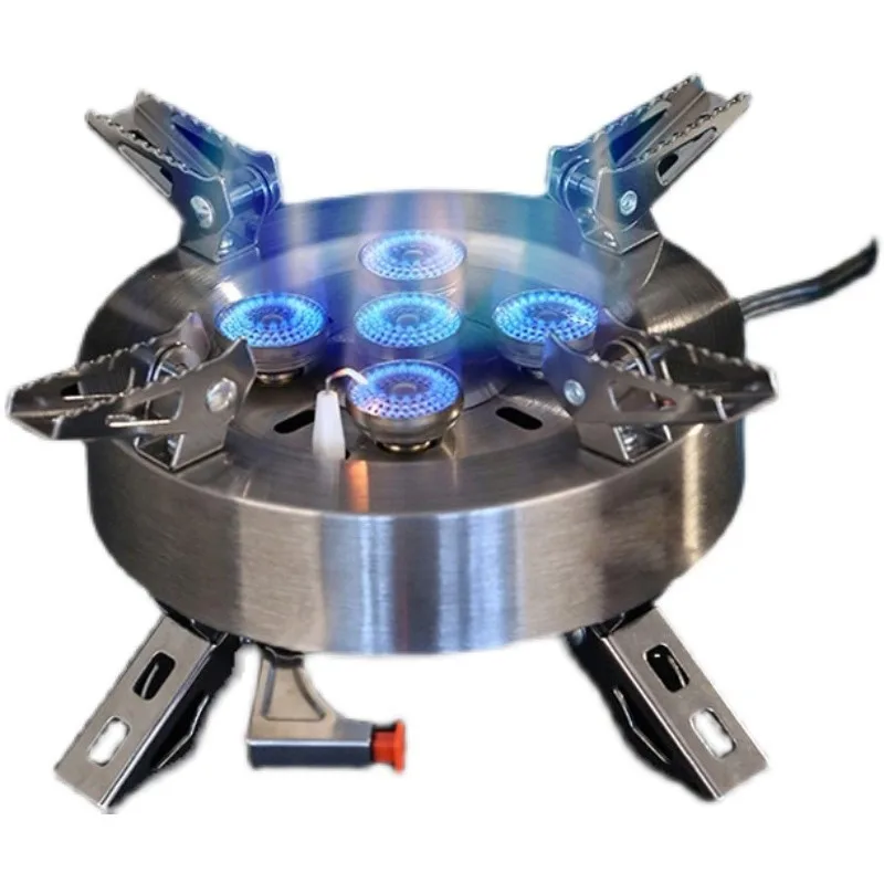 Ce Outdoor Cooker Gas Stoves Single Burner Gas Portable Kitchen Cassette Gas Stove for Mini Camping Stove