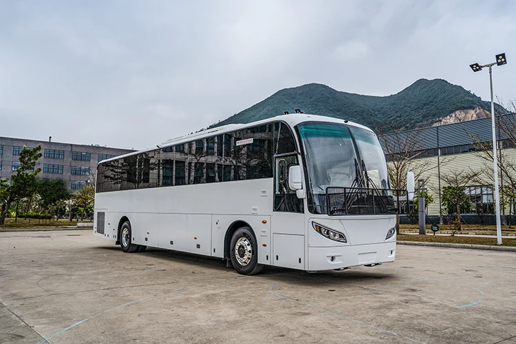 new design model Guangtong Luxury 10m 46 Seats Diesel Fuel manual automatic rhd Tourist Coach Bus customized 12m 60 seater
