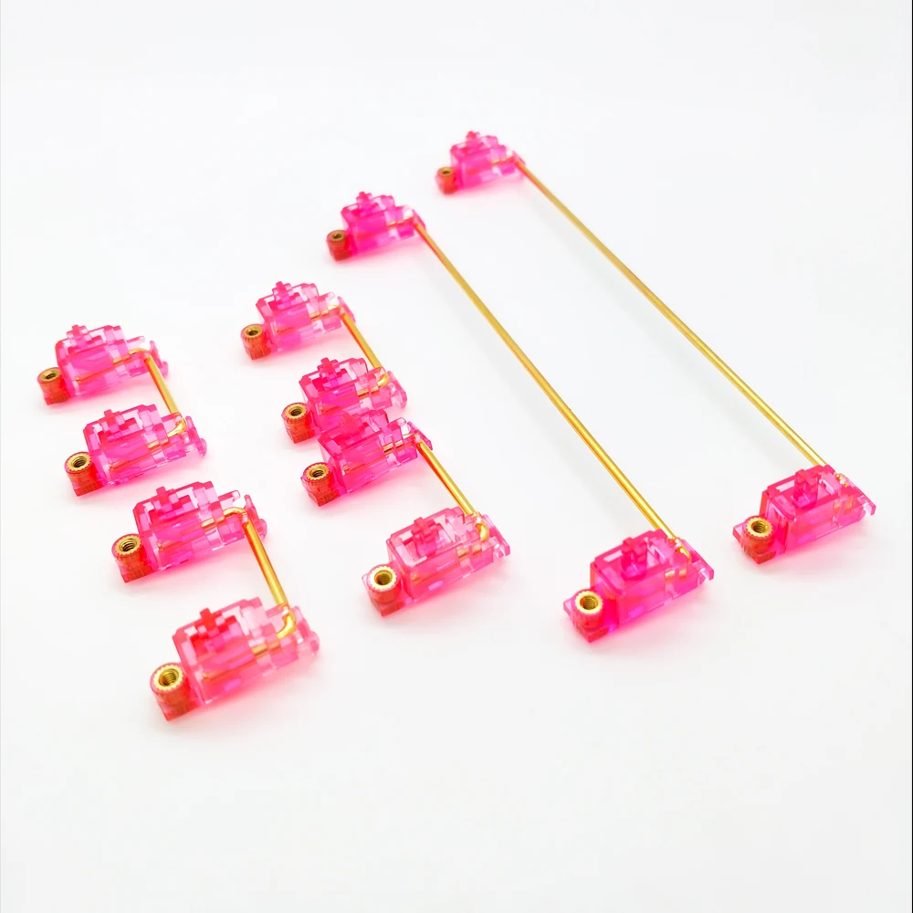 Tecsee Factory Mechanical Keyboard Custom Keycaps Stabilizer PCB Mount Stabilizers 2u 6.25u 7u 3u 4u 6u Keyboard Stabilizer