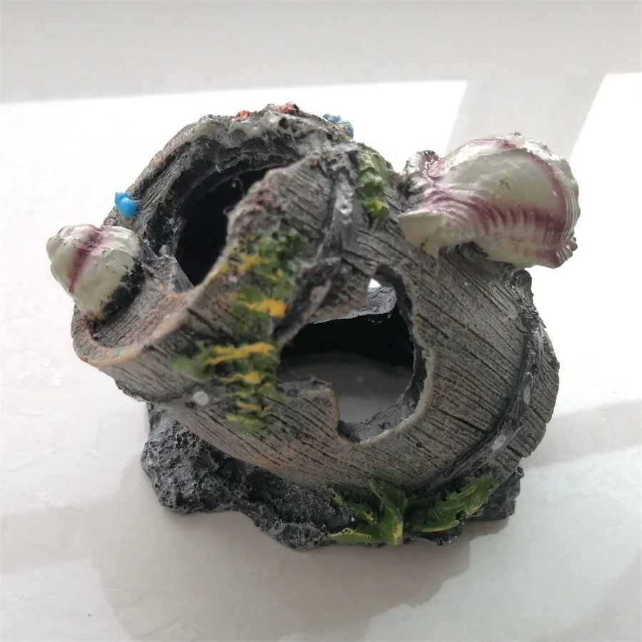 Artificial sump flower bucket aquarium ornament landscaping decoration pumice Simulation flower bucket