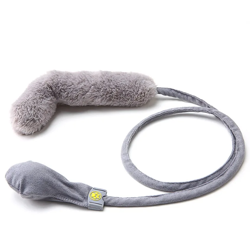 New Automatic Product Creative Cat Stick Simulation Beating Fish Interactive Pet Plush