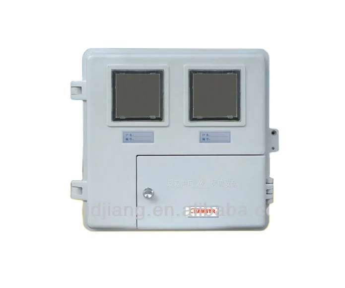 SMC DMC single phase 2 gang Electric Meter Box
