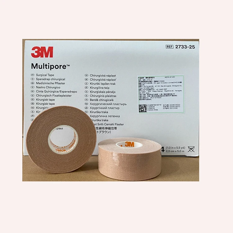 3M elastic medical tape elastic cotton wide tape 2733-25 50 75 genuine