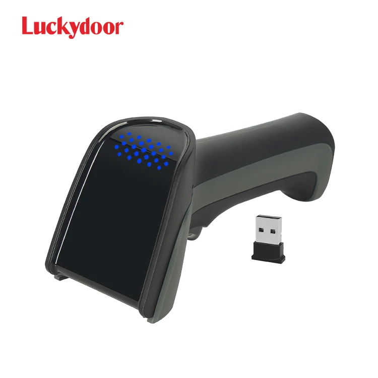Luckydoor DS230RB беспроводной USB RS232 QR Code pdf417 1D 2D супермаркет android ручной сканер штрих-кодов
