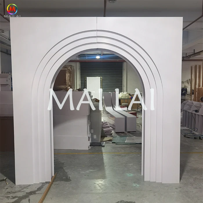 Wedding background arch multilayer panel stage event decorative wall panel