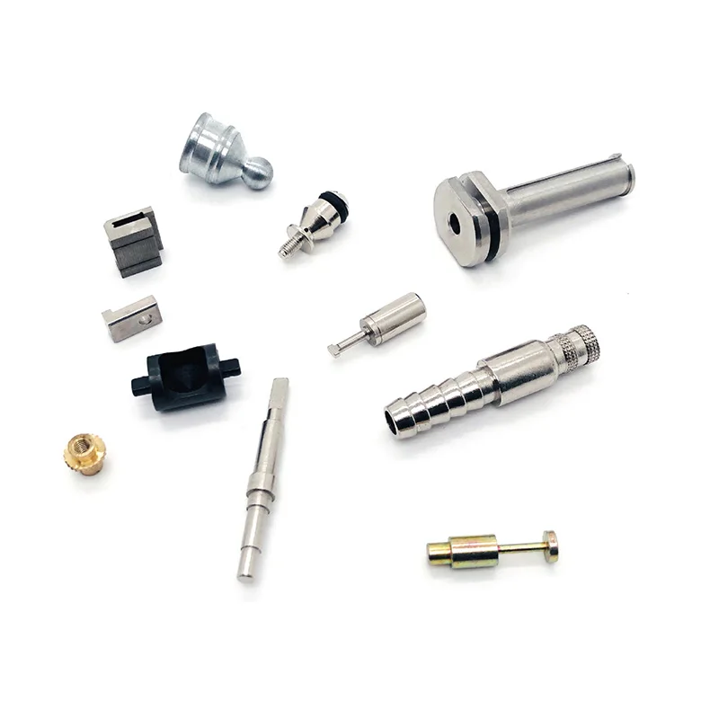 High Precision 5 Axis CNC Metal Machining Milling Stainless Steel Brass Aluminum Titanium CNC Turning Mechanical Component Parts