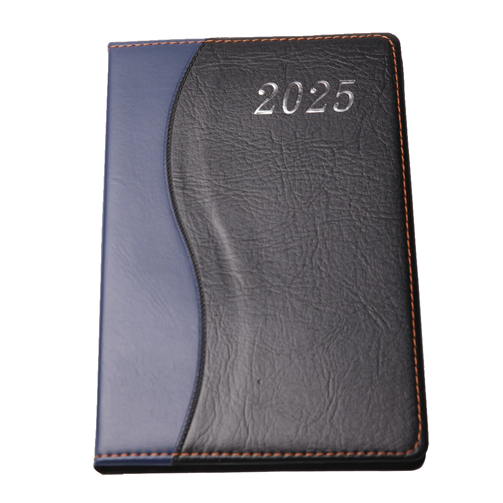 Notebook a5 planners custom agendas notebook 200 pages gift idea notebook pu leather weekly planner