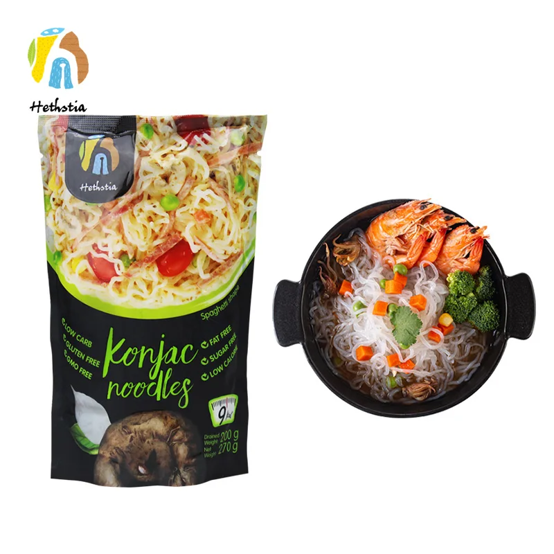 Продажа с завода различные поставщики пасты лапша Конжак 270 г Конжак Паста Лапша ди Конжак