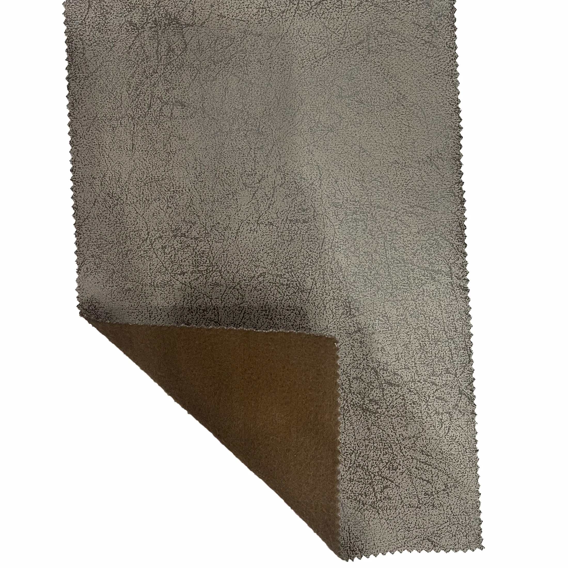 YE321-inexpensive bronzing imitation cotton velvet leather look fabric for sofa and upholstery