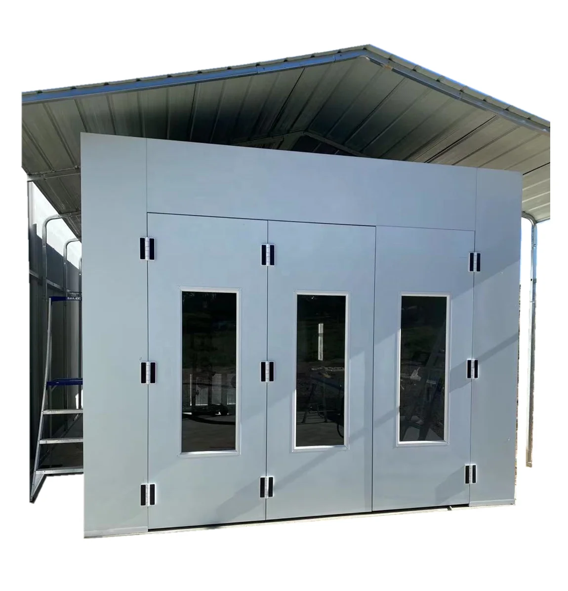 Car Motorcycle Electric Car Vehicle Powder Coating Assembly Line Customized spray booth paint booth
