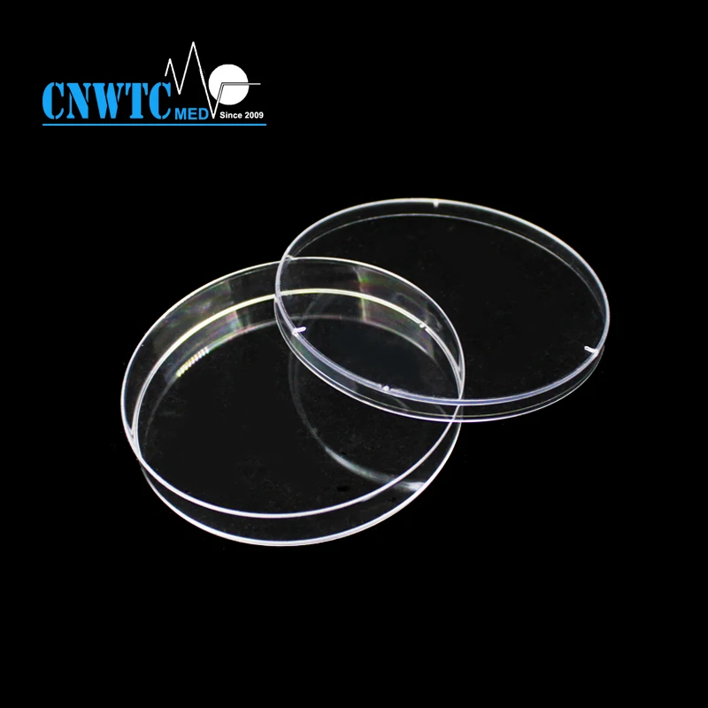 Top Seller Sterile Transparent Plastic Polystyrene 1room D90*15mm Petri Dish