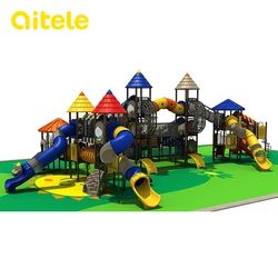 Qitele private fiberglass water toboggan water slide