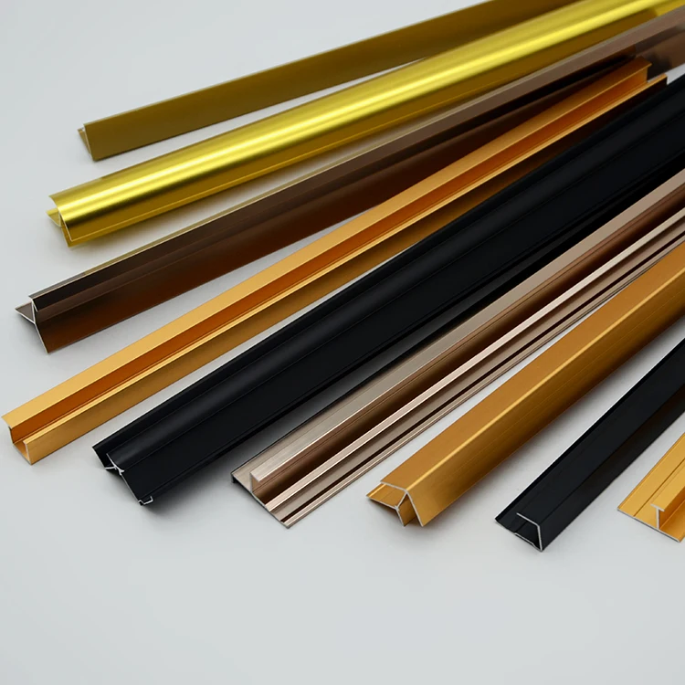 Easy Installation Aluminum Flexible Balcony Edge Molding Metal Trim