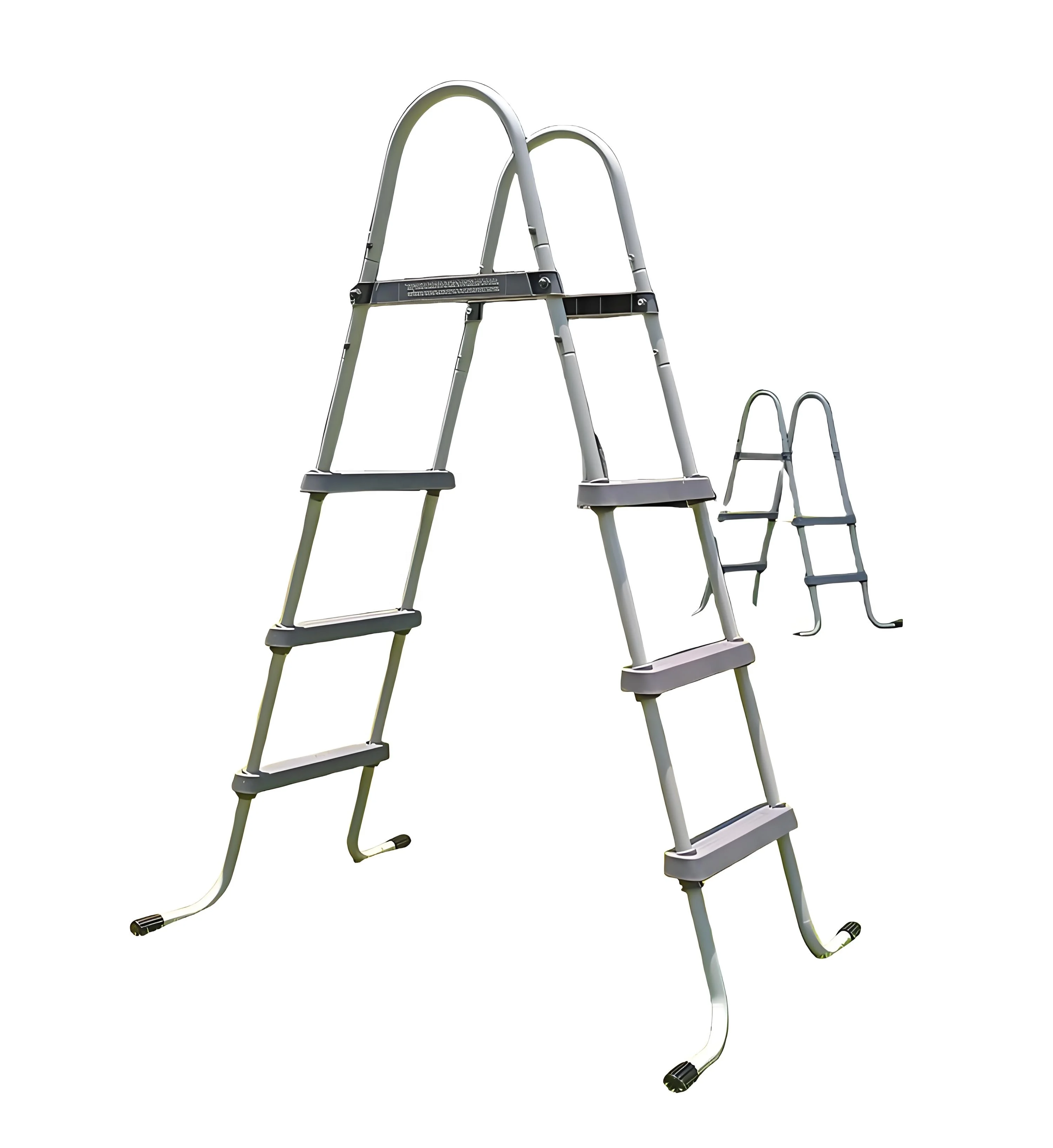 2 Years Warranty Independent Stainless Steel Swimming Pool 5 Step Ladders