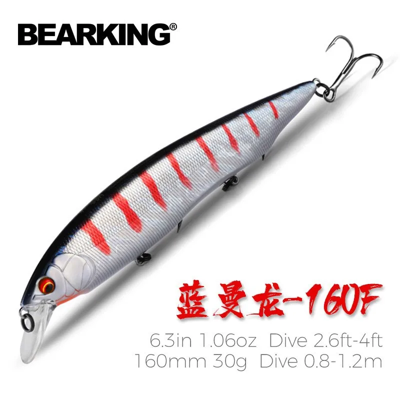 16cm/30g Saltwater Sea Fishing Slow Jigging  Minnow Lures Bait Wholesale Hard Lure Minnow Floating
