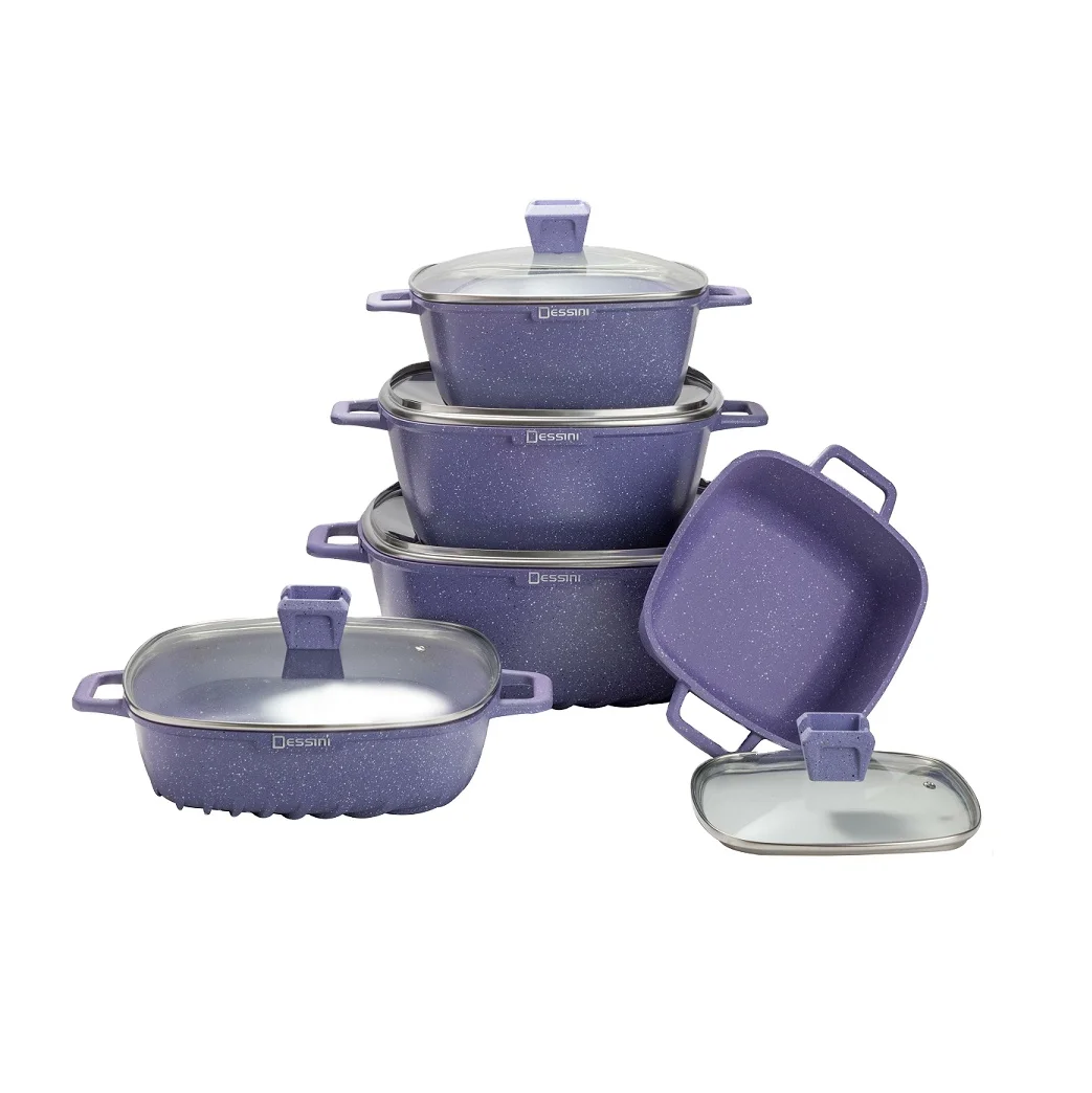 Набор кастрюль кухонная посуда заводские прямые продажи Комплект кухонной плиты алюминиевые кухонные наборы