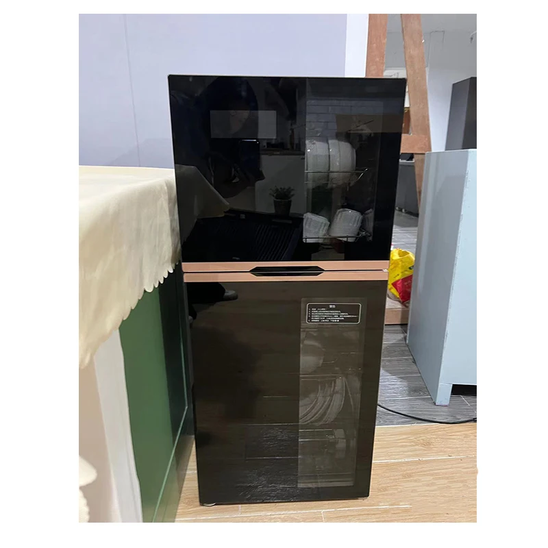 Multi-Functional Kitchen Ozone Double Doors Kitchen Dish Tableware Ozone Money Sterile Disinfection Cabinets For Towels