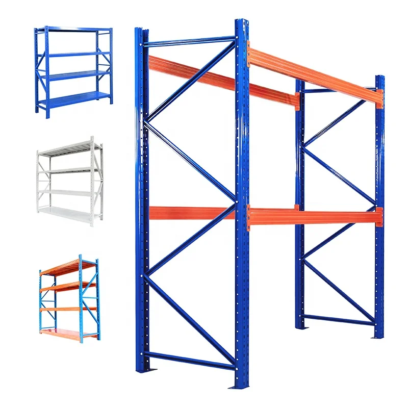 Factory Price custom Workshop Storage Adjustable Shelf Rack Tyre Rolling Racking System Stackable Pallet Storage Racks