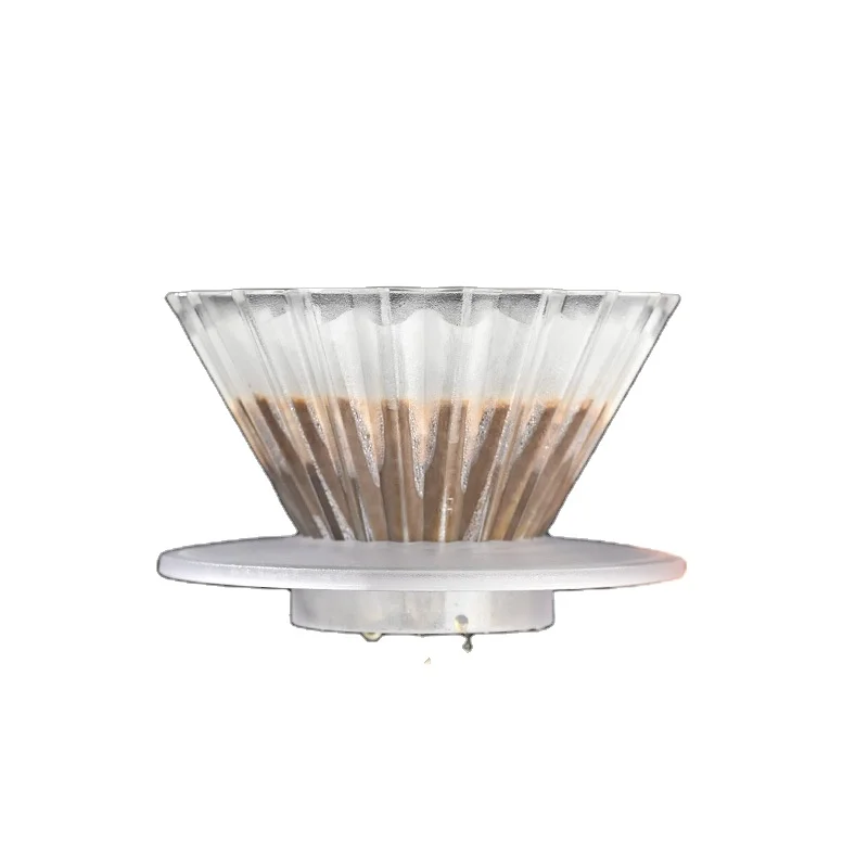 Customize top quality 1-2cup coffee and tea PC Dripper Pour Over Coffee Filter Cup