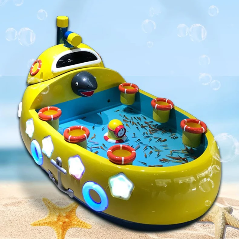 Fishpond shopping mall fishpond feeding net fishpond children fiberglass fishing tank manufacturer