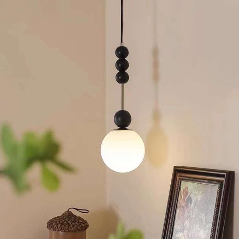 French retro art surprise quiet wind niche designer restaurant window bedroom bedside study small chandelier