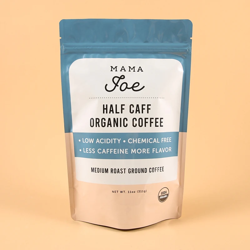 Limited time discount Custom printed Custom logo aluminum foil stand up pouch With Zipper coffee bag stand up pouch food grade