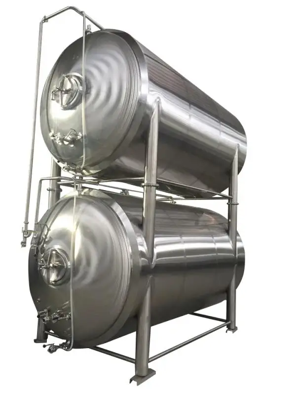 Horizontal brite beer tank 500l 5HL storage serving tank for beer brewing machine brewery