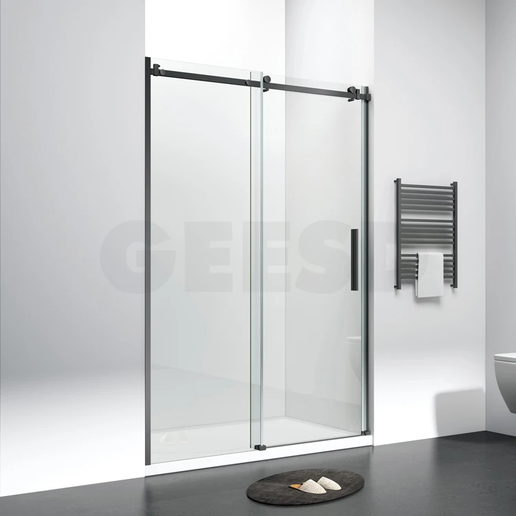 Hotel Project Frameless Sliding Glass Shower Doors
