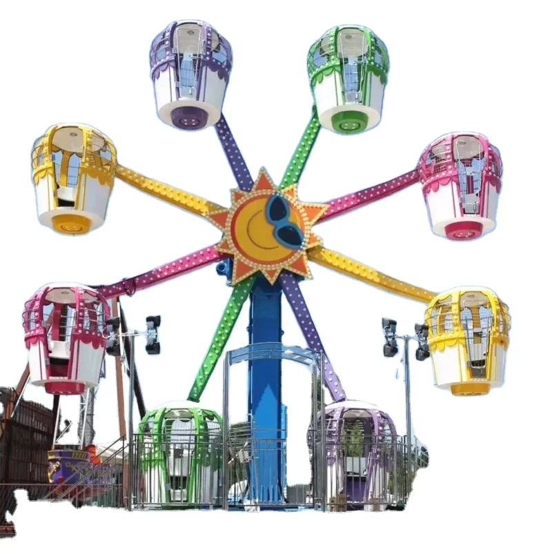40 kids outdoor christmas mobile amusement facilities balloon ferris wheel
