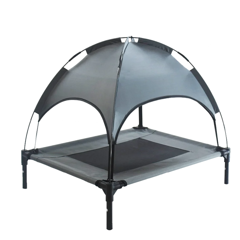 Outdoor Travel Pet Dog Beds Elevated Canopy Cot Tent with Breathable Feature Accessory for Camping & Outdoor Adventures