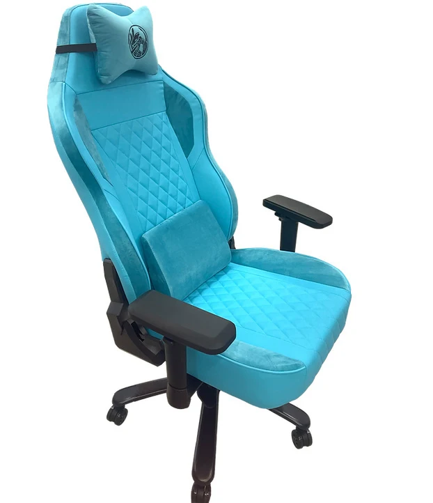 Best Gaming Chairs Boujee Blue Cadeiras Gamer Custom Logo Seat-Height Adjustable Gas Lift Recliner Anji Ergonomic Gaming Chair