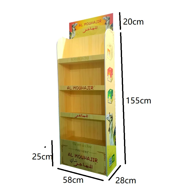 Customised Detachable Structure PVC Foam Board Display Stand POP Shelves Customized Size