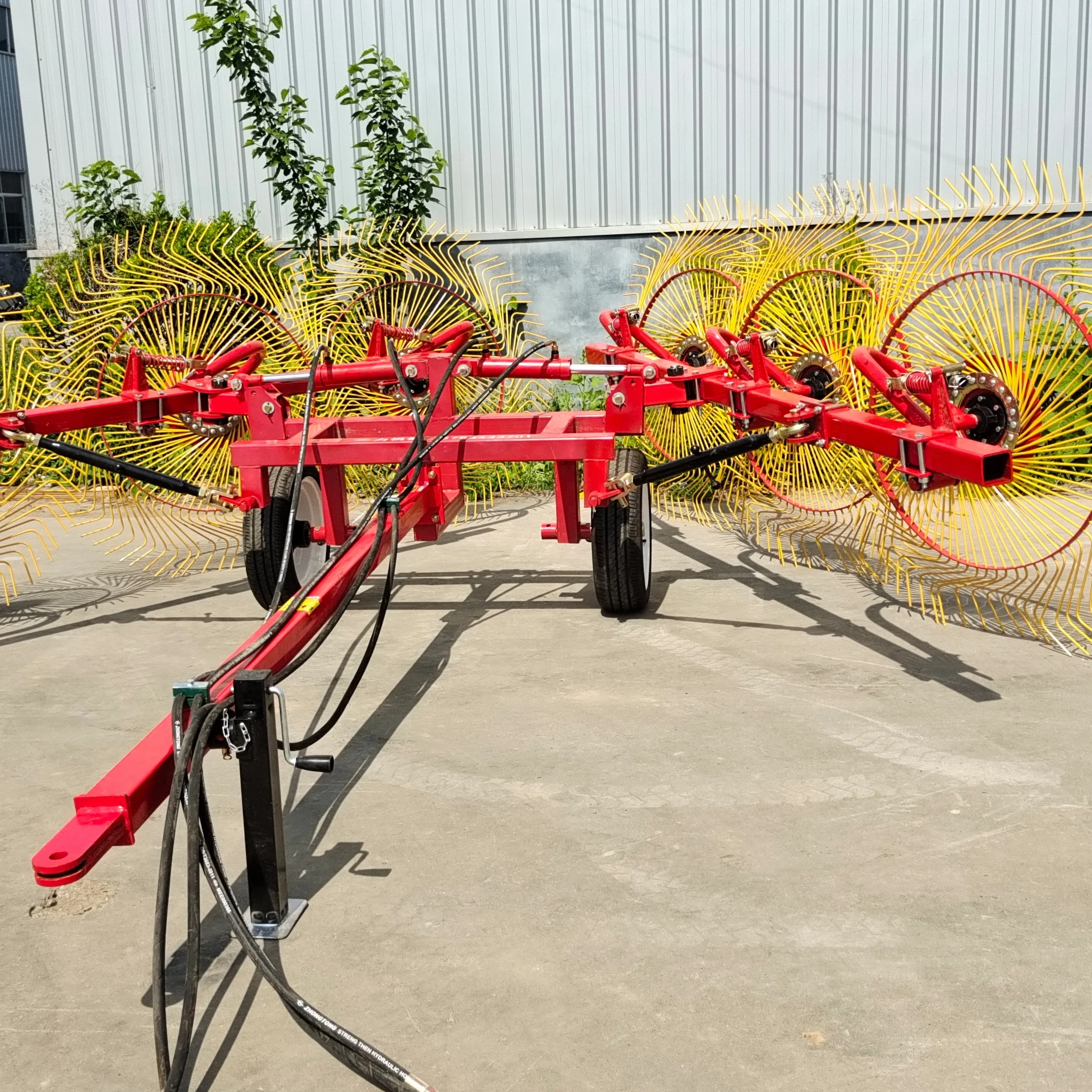 finger wheel hay Rake  factory sales