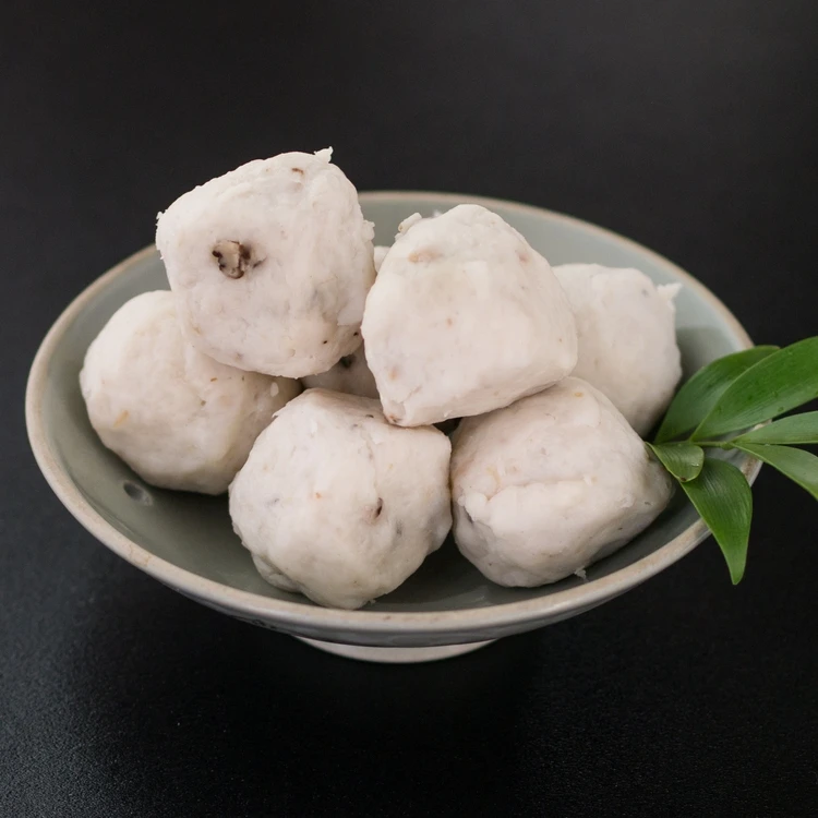 Замороженные морепродукты shiitake ручной работы Тайвань парусник горячий горшок ингредиенты рыбный шар с вакуумной упаковкой