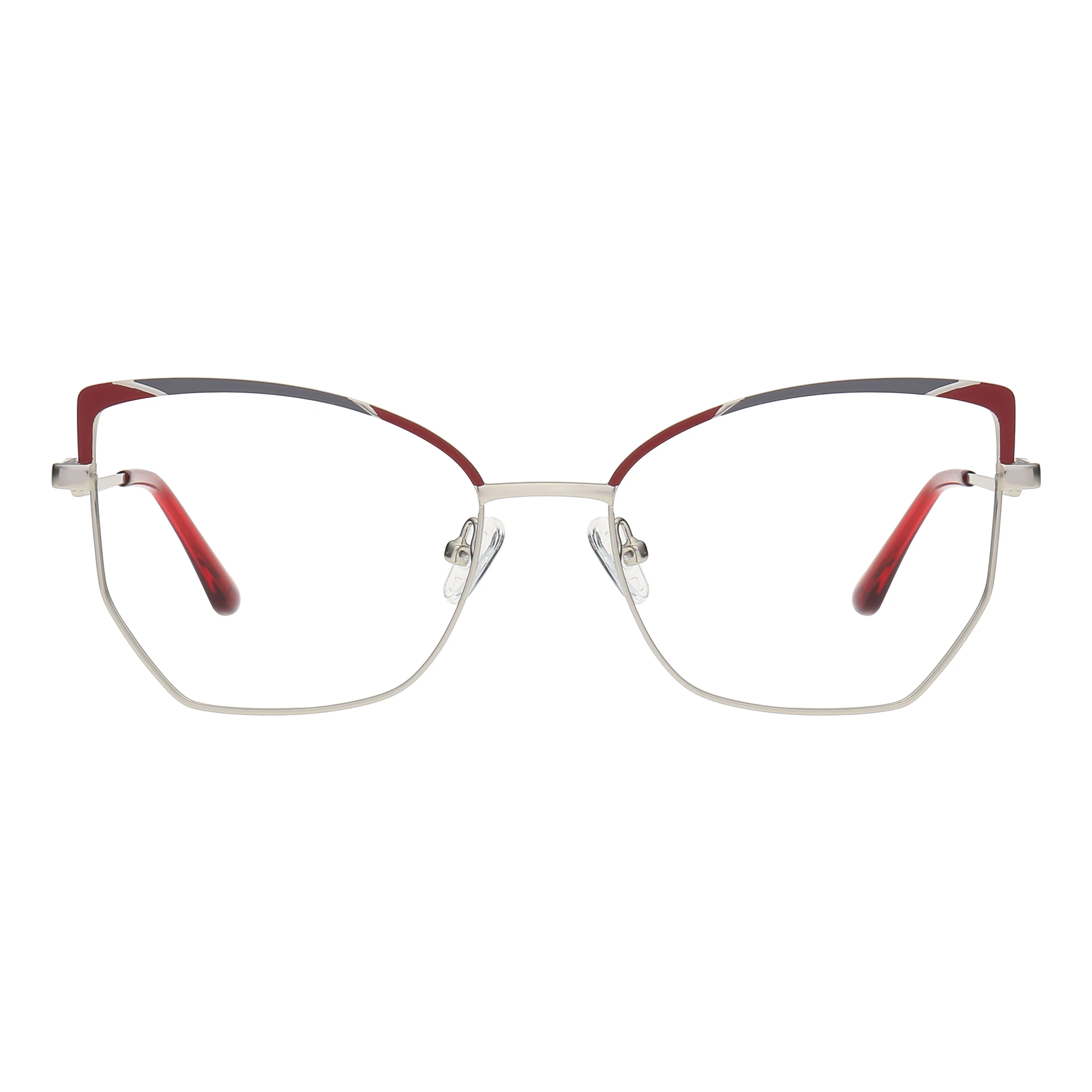 Hot Selling eyewear optical stainless steel eyeglasses metal frame for myopia lens