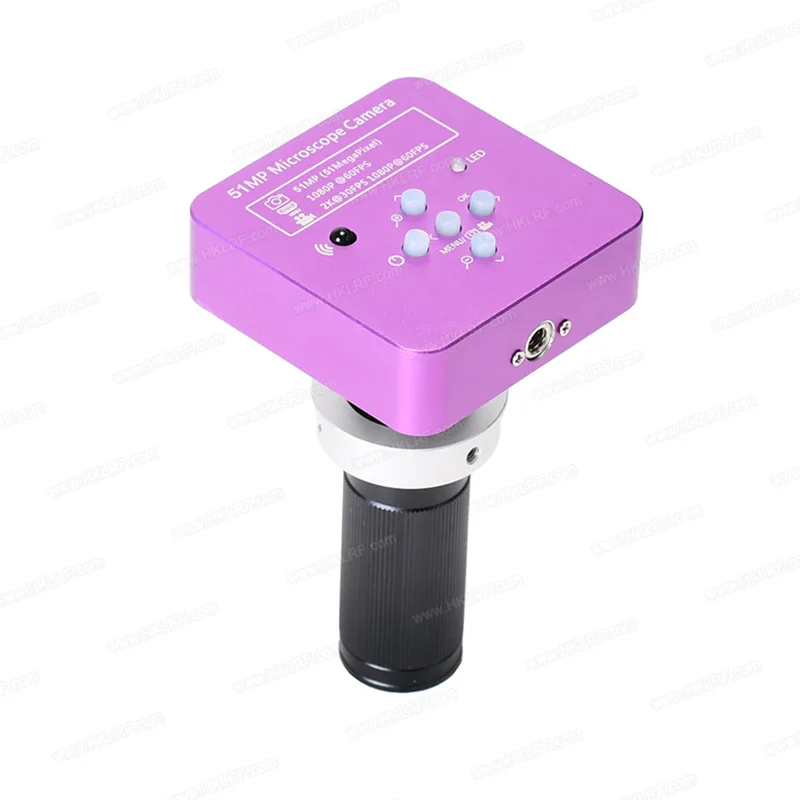 Промышленный электронный цифровой микроскоп 51MP 1080P 2K USB видео с 150-кратным увеличением объектив для ремонта печатных плат и